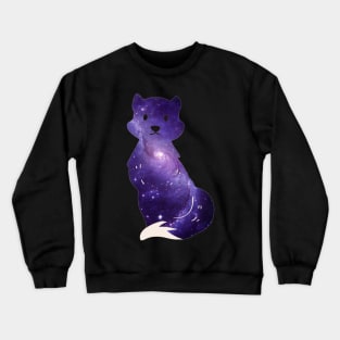 Galaxy fox pattern - Fantasy Crewneck Sweatshirt